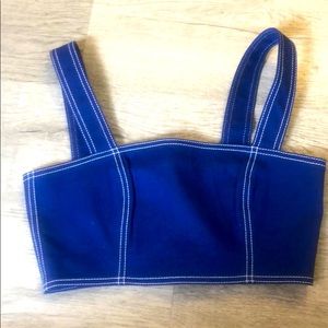 Balmain Navy blue jean TOP